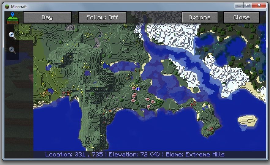Карта 10 Майнкрафт
