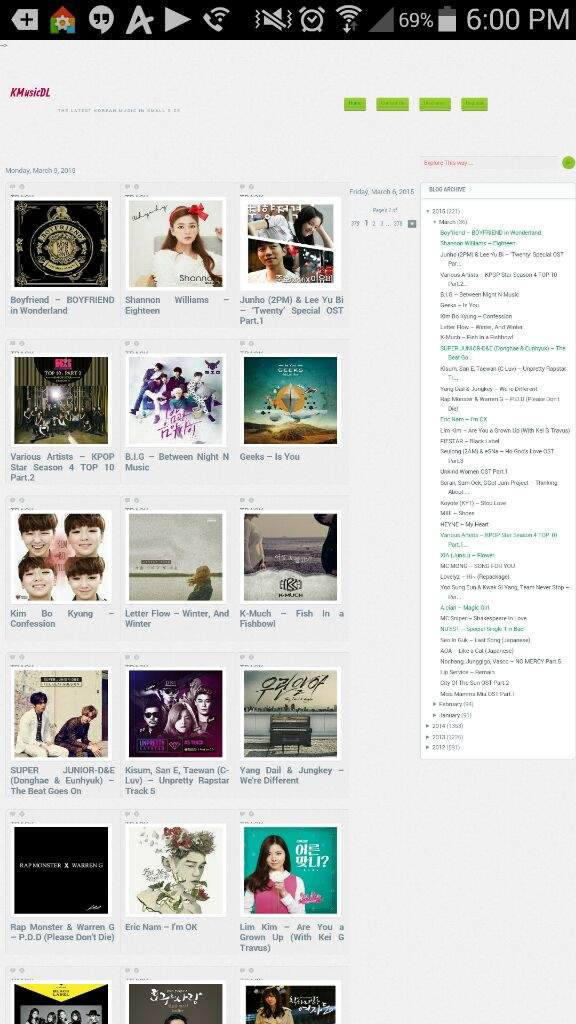 Korean Music Download Website