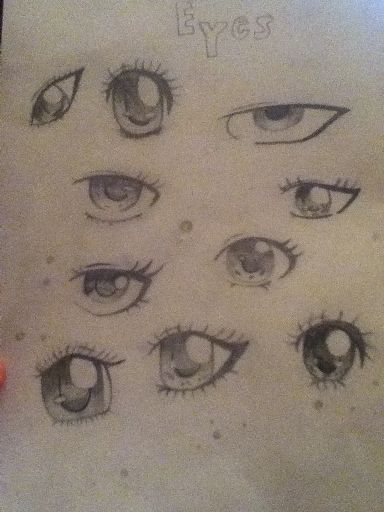 Eyeball doodles!!!!! | Anime Amino