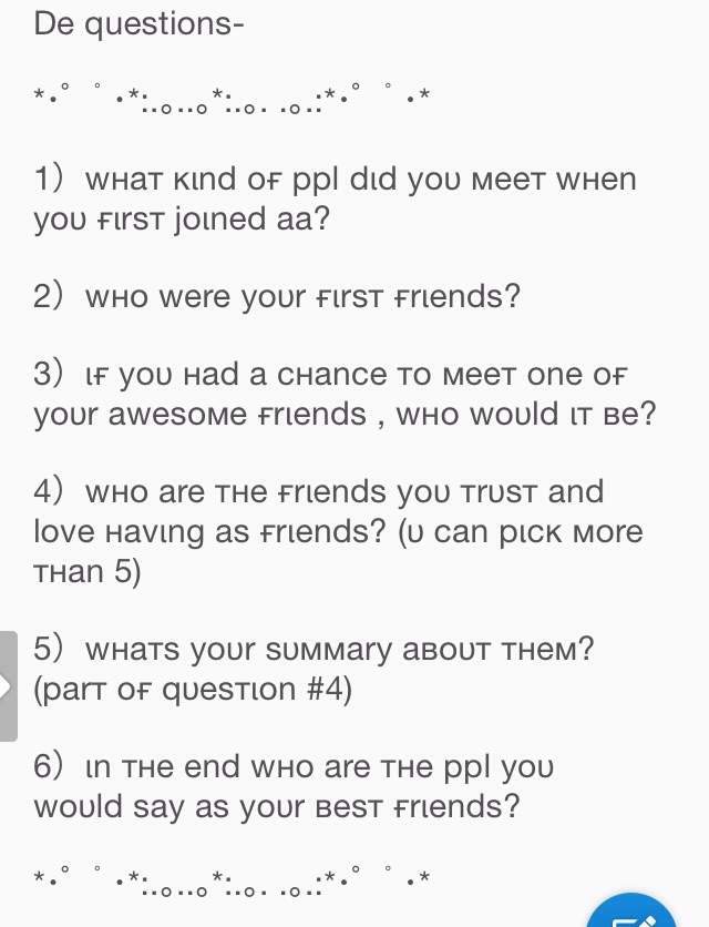 Aa Friends Challenge Anime Amino Here Are The Questions