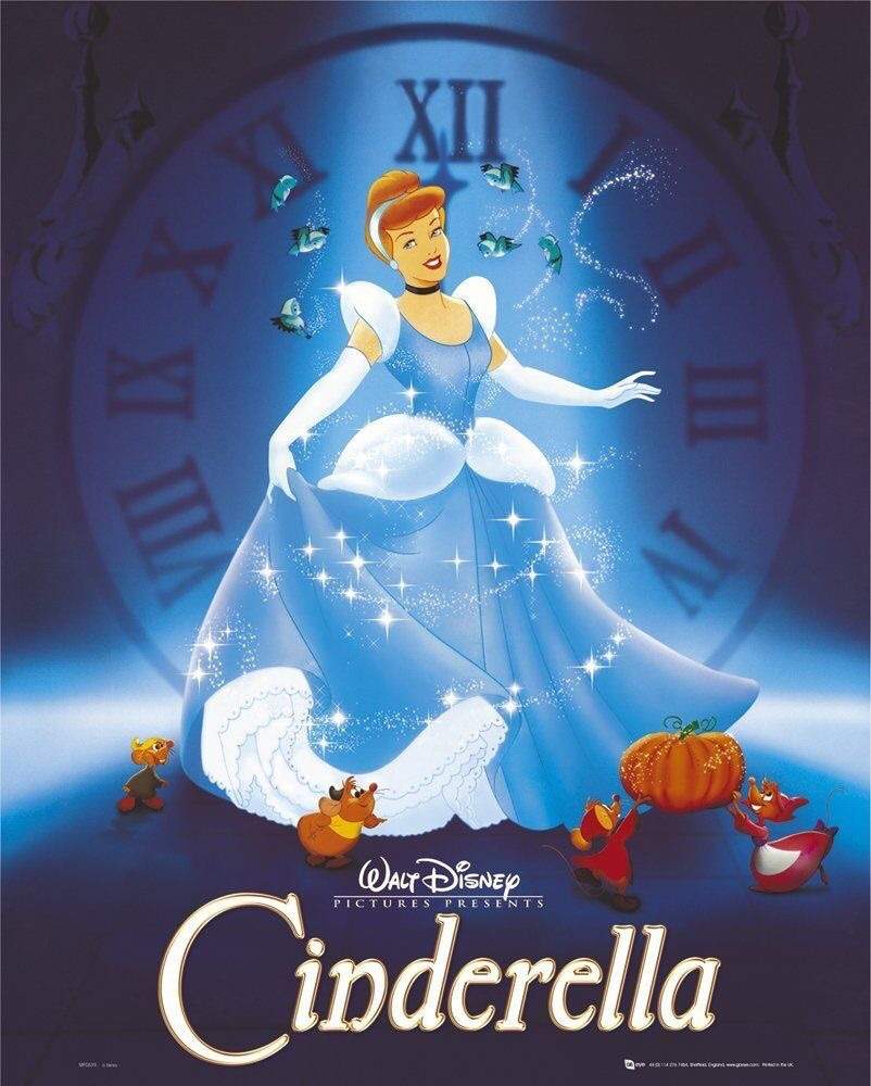 Disney Cinderella Poster. 