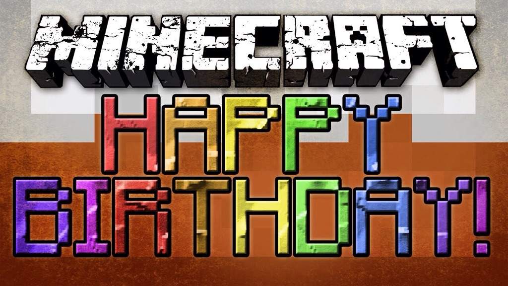 happy birthday minecraft amino