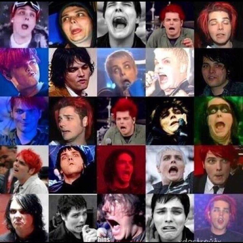 Gerard Way weird faces 😜 Music Amino 