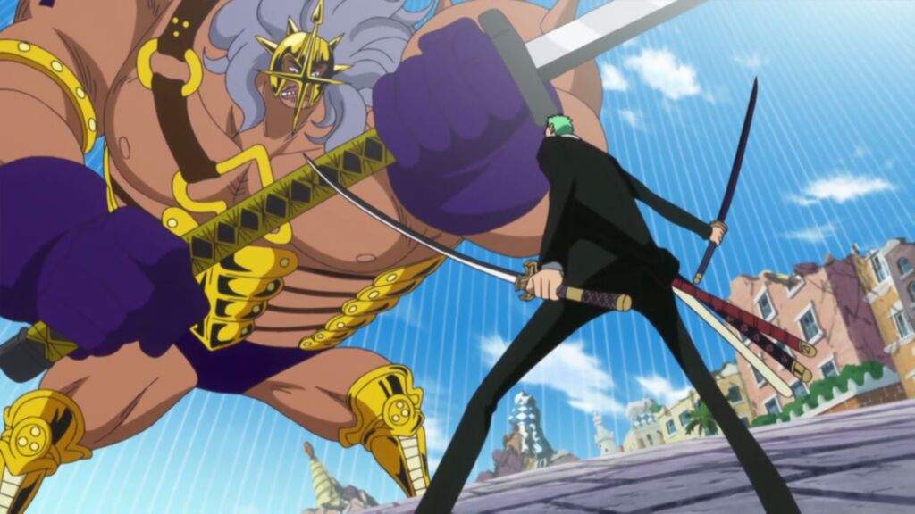 One Piece Episode 685 Review Luffy Vs Pica And Zoros Haki And Zoro Vs Pica Upcoming Anime Amino