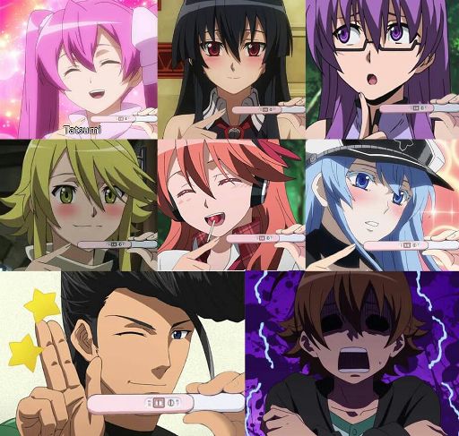 Akame la kill pregnancy test 😂😂 | Anime Amino