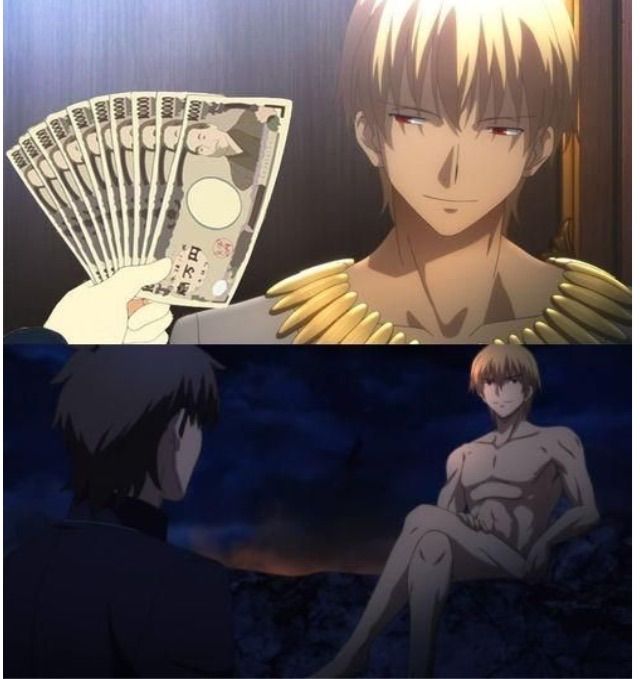 Gilgamesh Naked Anime Amino