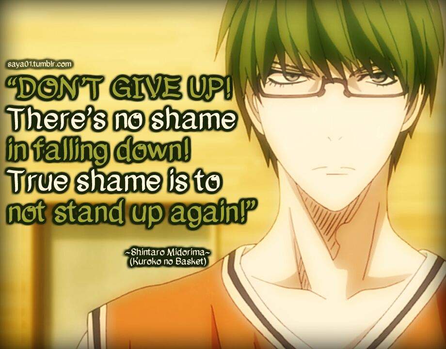 Never Give Up 👊 | Anime Amino