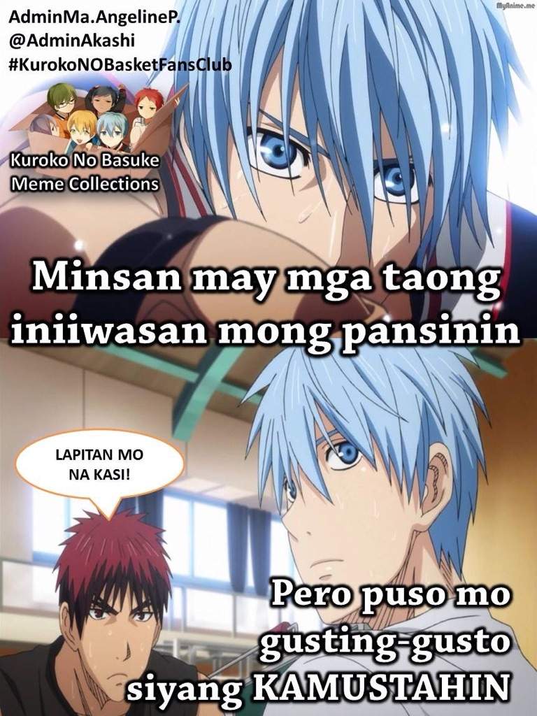 Jokes And For Love Qoutes For KNB Anime Amino