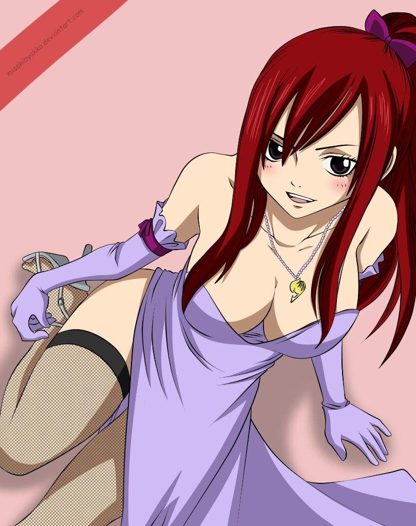 Who's sexier/hotter erza, mirajane or lucy from fairy tail.