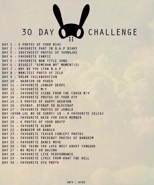 30 Day B.A.P Challenge | K-Pop Amino