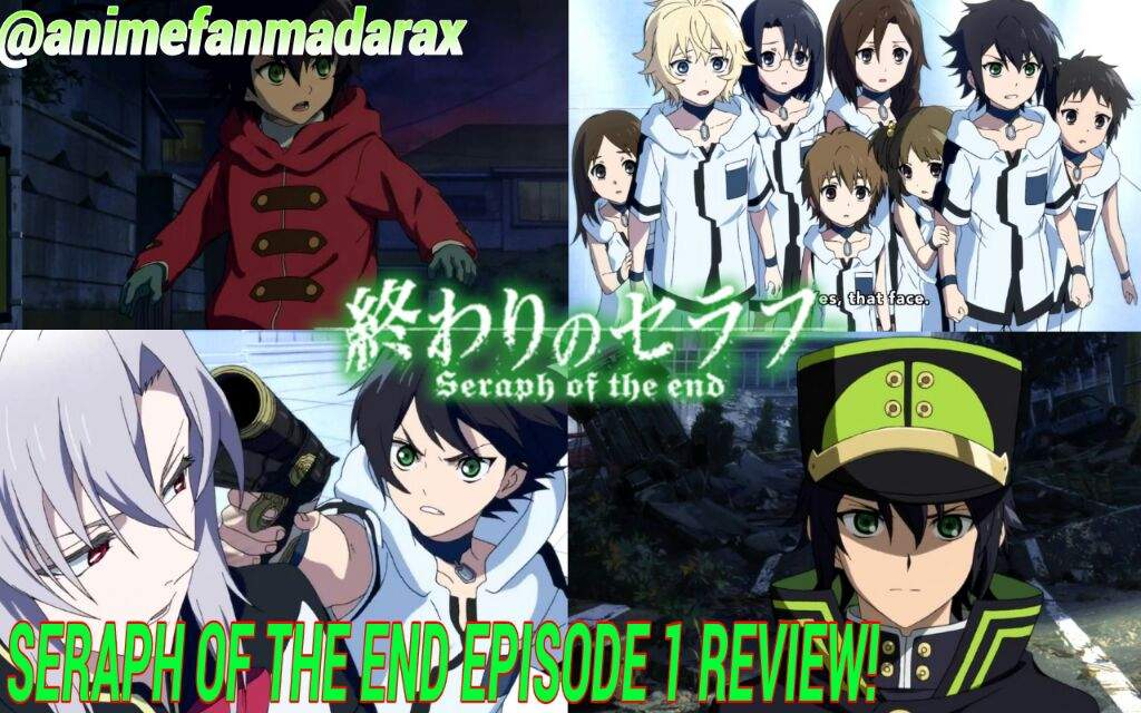 Vampires kill children! - Seraph of The End Episode 1 Review! 終わりのセラフ |  Anime Amino