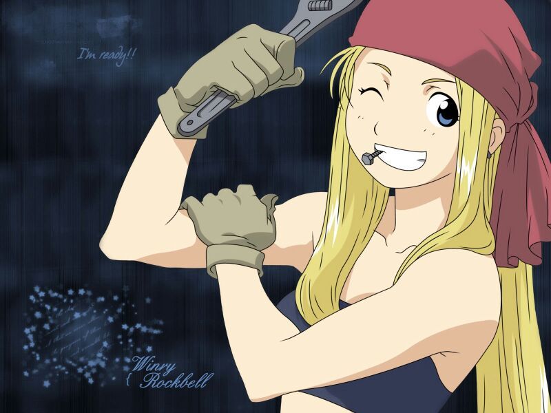 Winry Rockbell Wiki Anime Amino