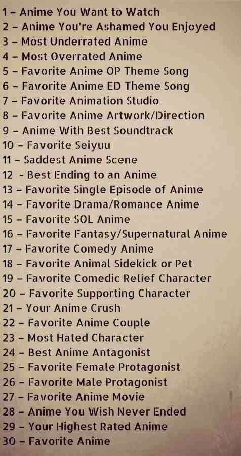 30 Day anime challenge (Day 14) | Anime Amino