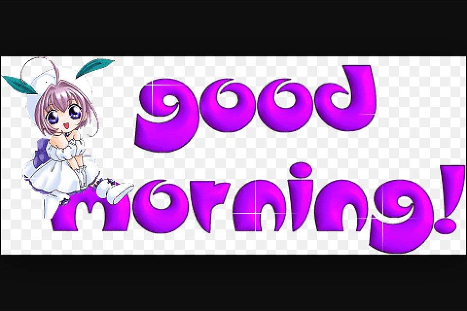 Good Morning Anime Amino