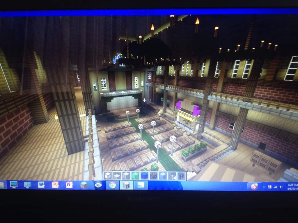Fairy Tail Guild Hall Minecraft build part 3.