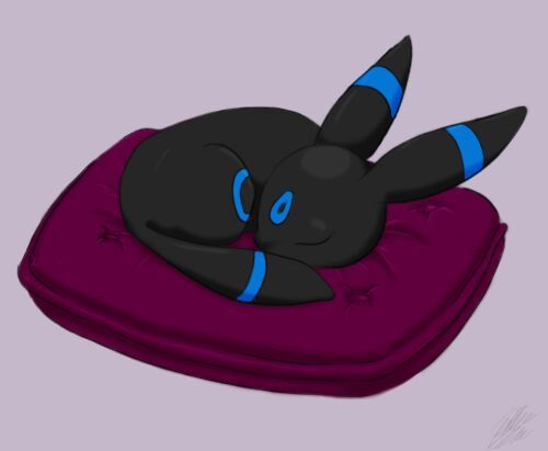 umbreon sleeping