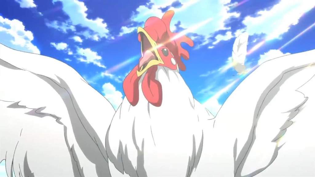 Cluck like a chicken anime