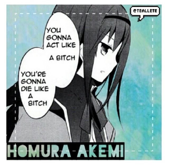 Some Homura Memes Anime Amino