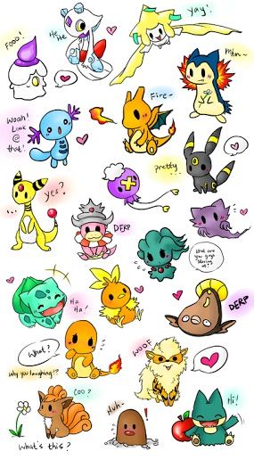 Cute Chibi Pokemon | Pokémon Amino