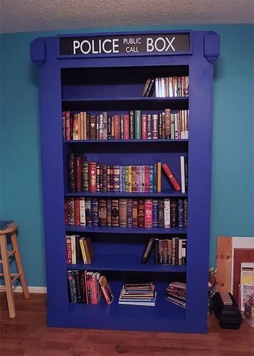 Bookcase Doctor Who Amino