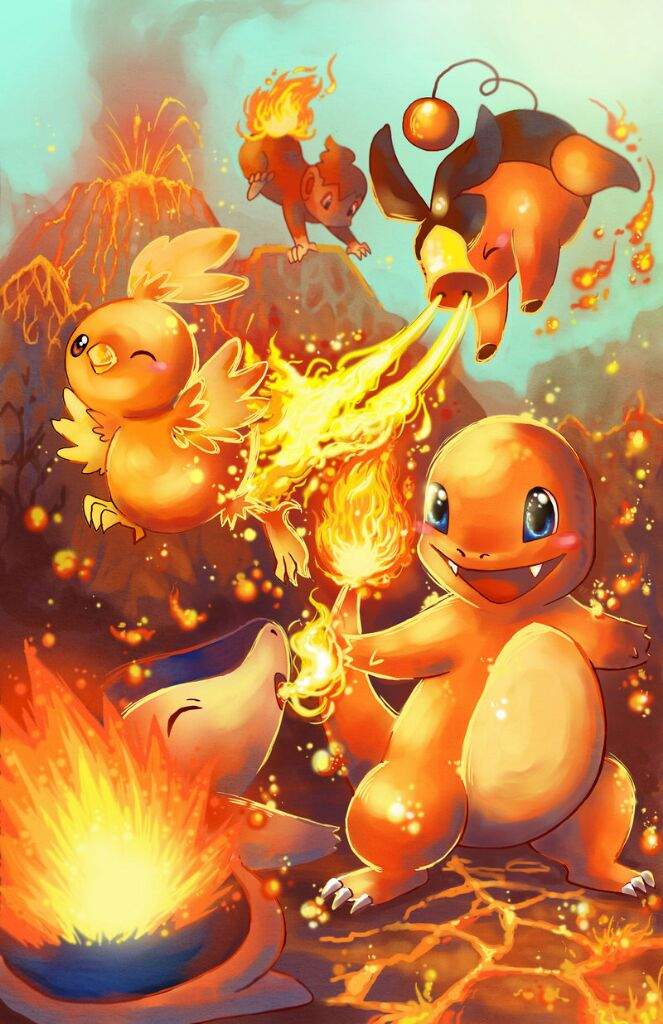 Fire Type Pokemon | Pokémon Amino