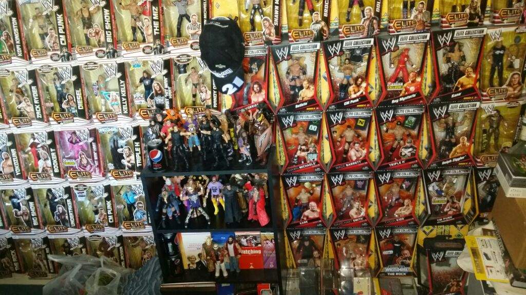wrestling figure collection
