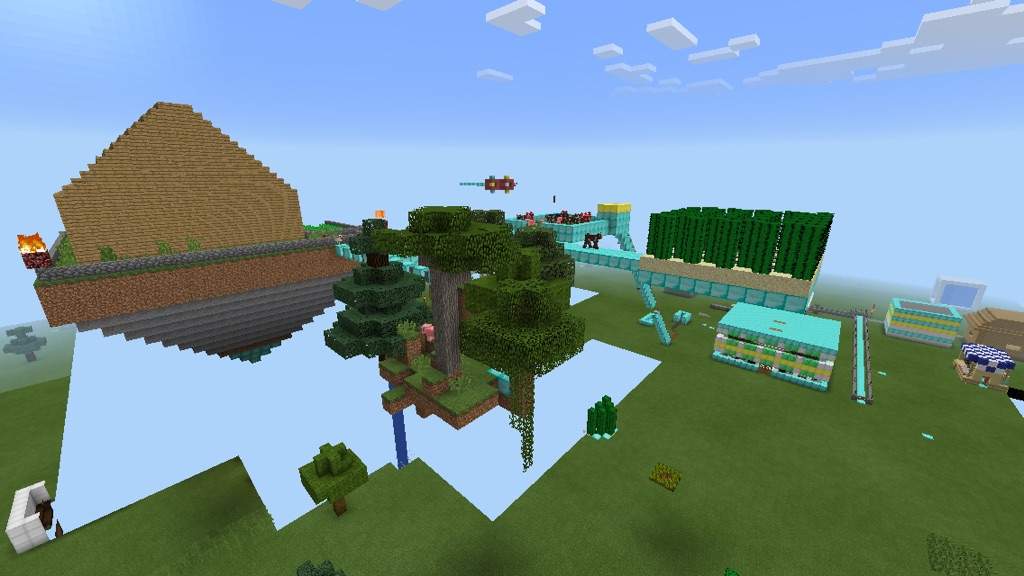 我的世界空岛地图建筑中 Minecraft Amino