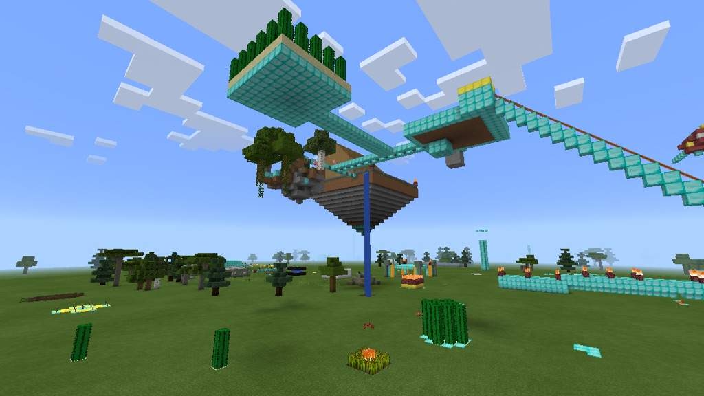 我的世界空岛地图建筑中 Minecraft Amino