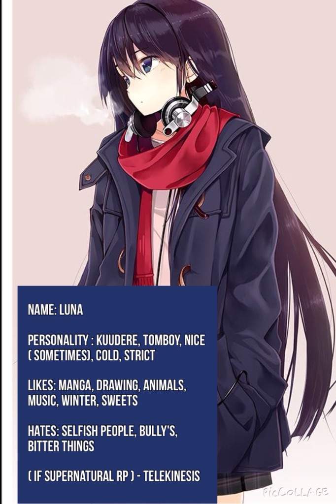 Hoodie Tomboy Cool Anime Girl