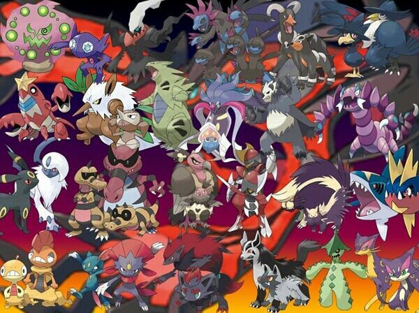 dark type pokemon gen 2