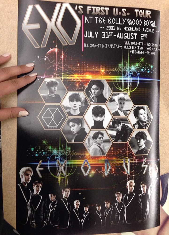 EXO's Concert Flyer KPop Amino