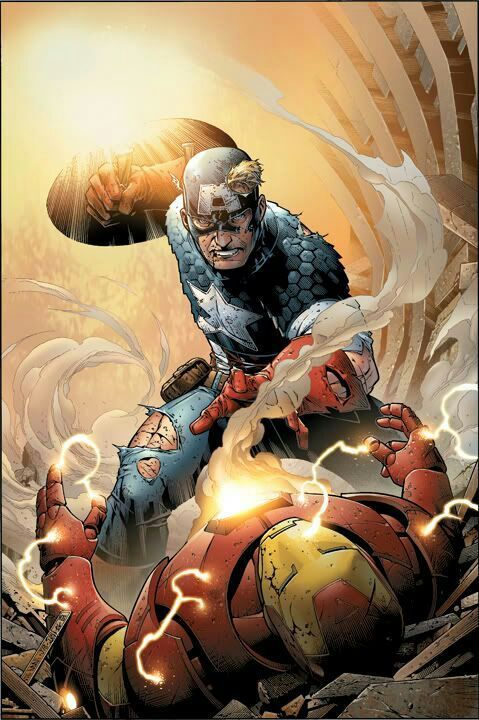 Iron Man vs Captain america...who would win | Comics Amino