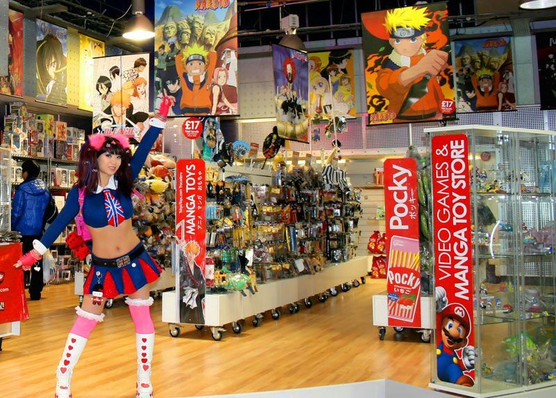 japanese anime figure store