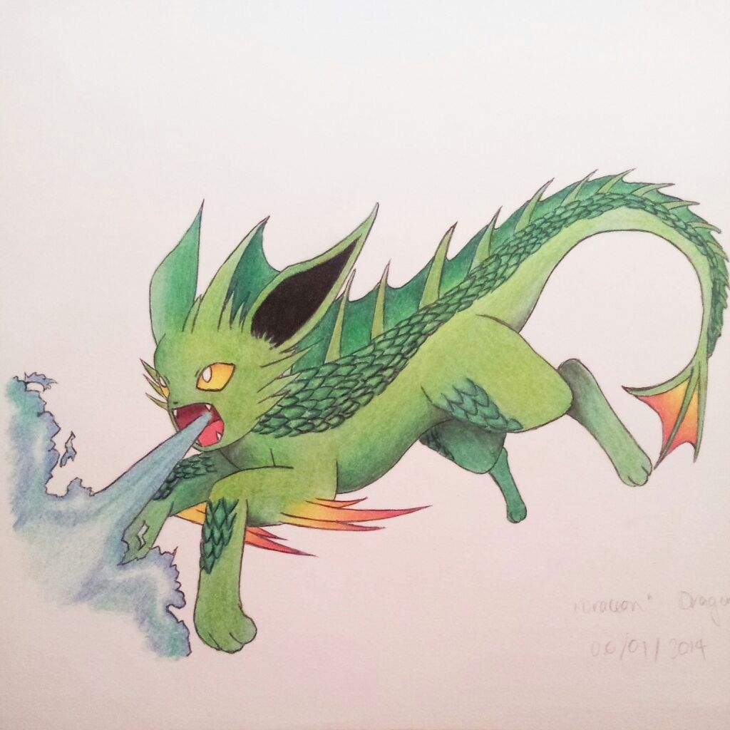 Pokemon Xenoverse Scaleon Dragon Eeveelution By Weedl - vrogue.co