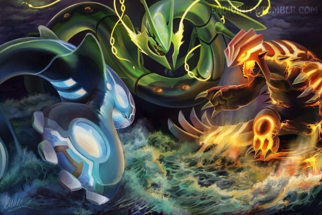 Groudon, Kyogre, Or Rayquaza? 
