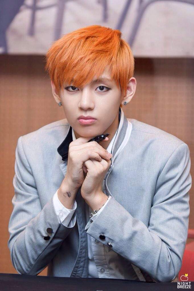 Oranged Hair V | Wiki | K-Pop Amino