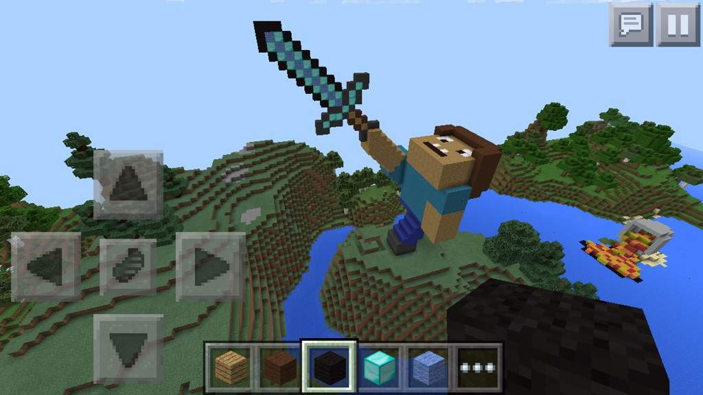 Steve and his Sword | Minecraft Amino