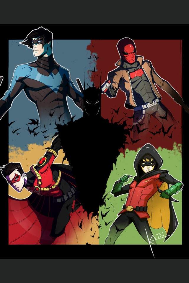 næve bypass montage Nightwing & Robin Vs Red Hood & Red Robin | Comics Amino