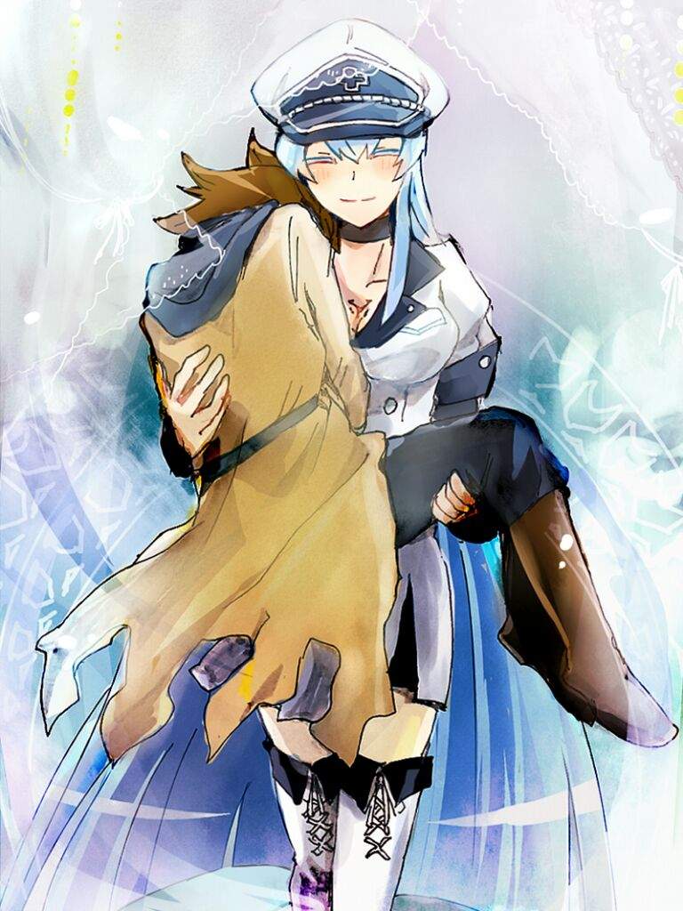 The ice queen Esdeath | Anime Amino