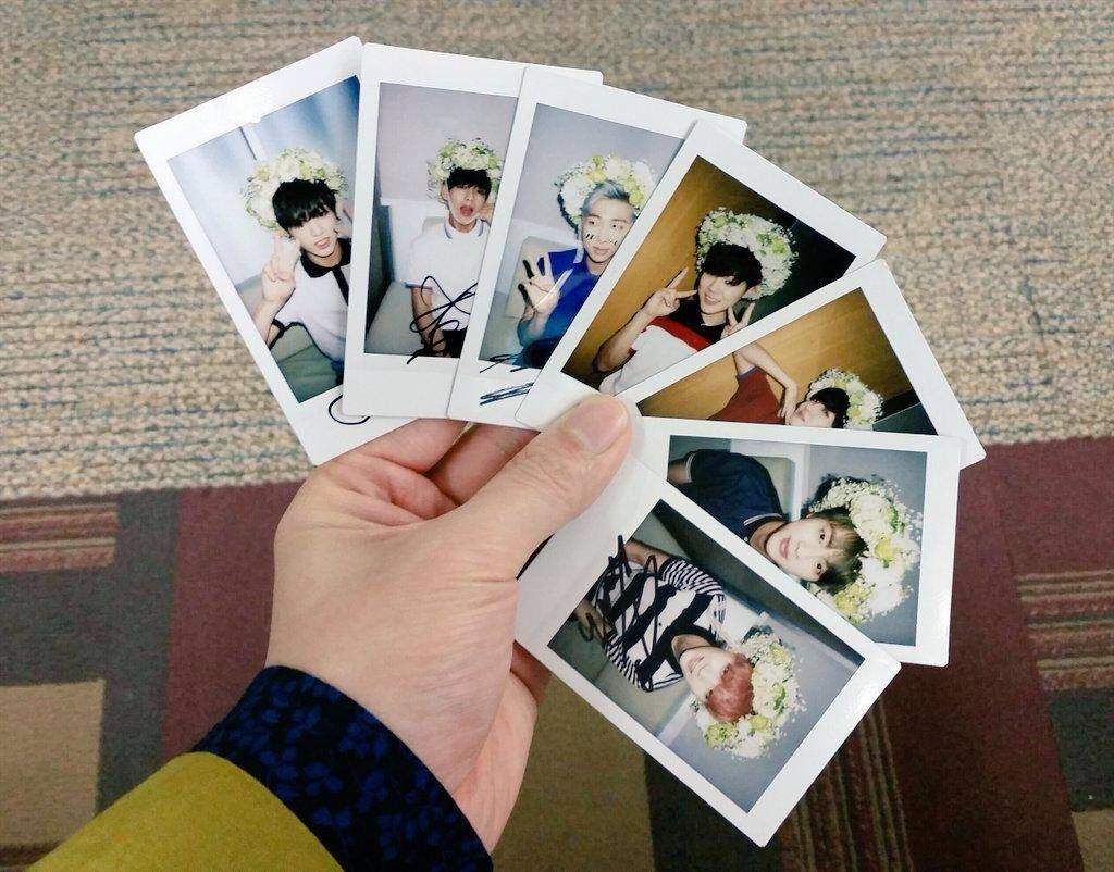 BTS Polaroid pictures | K-Pop Amino