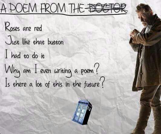 Poems from the Doctors | Doctor Who Amino