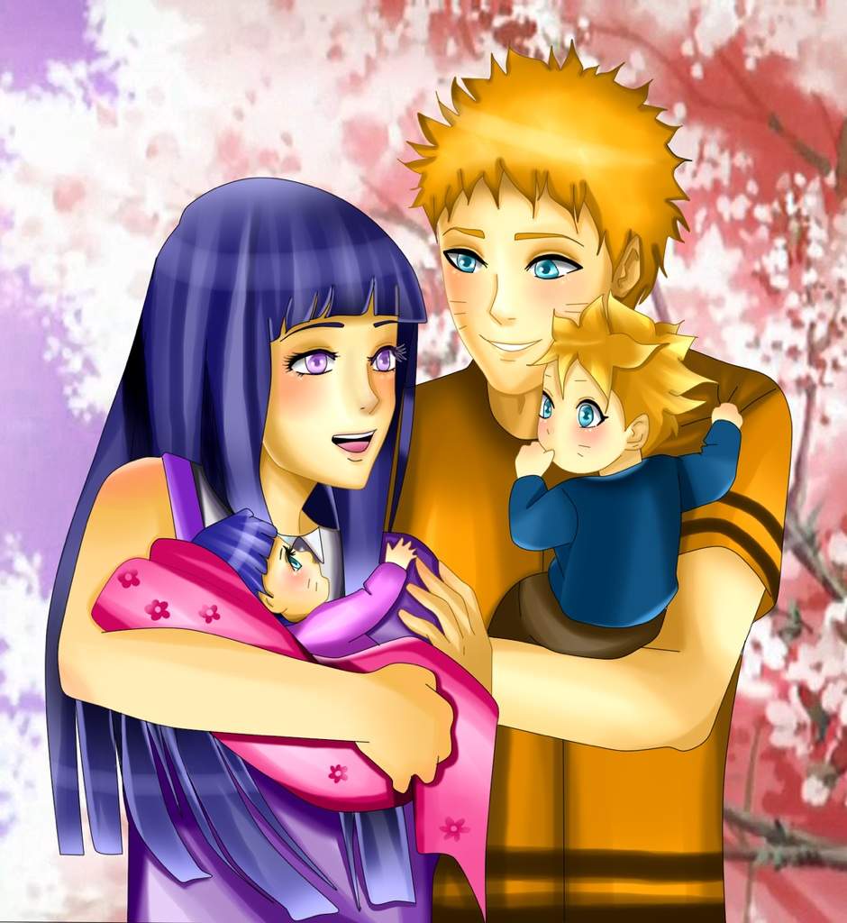 Himawari And Naruto Uzumaki | Anime Amino