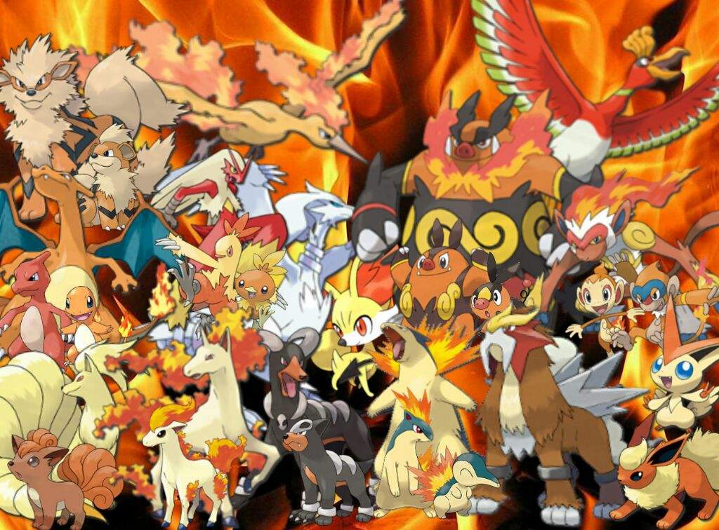 Typings of Pokemon #1: Fire | Pokémon Amino