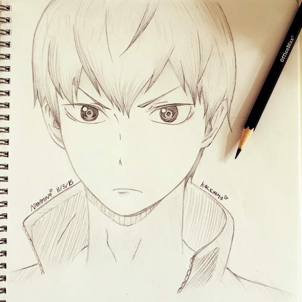 Drawing ︎Kageyama Tobio ︎ | Anime Amino