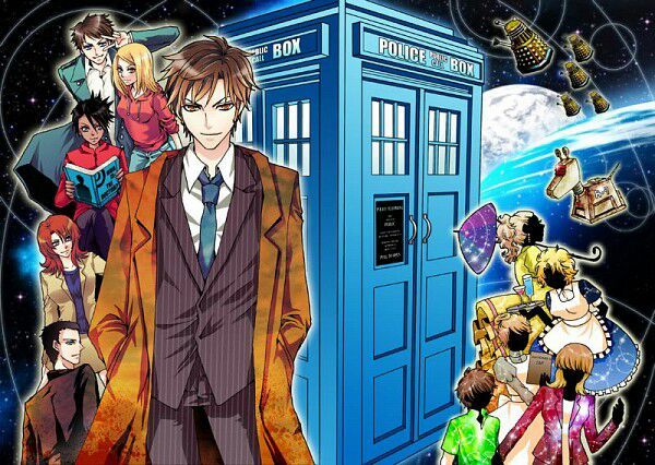 10th Doctor Anime version | Doctor Who Amino