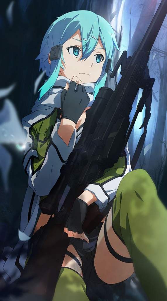 Asada Shino Sinon Wiki Anime Amino 