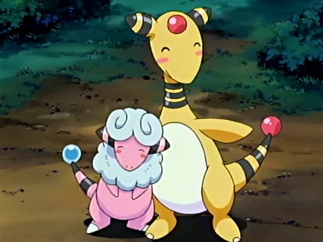 pokemon center ampharos