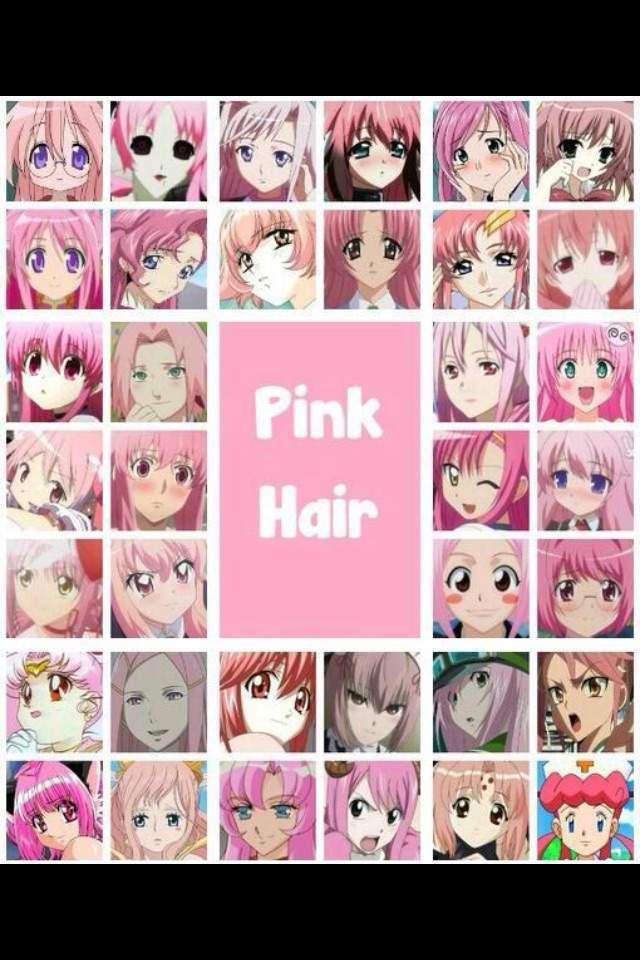 Pink Haired Characters Alike Anime Amino