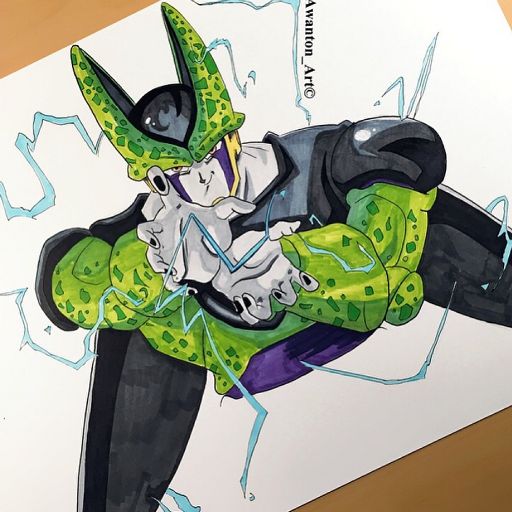 Perfect Cell Kamehameha | Anime Amino