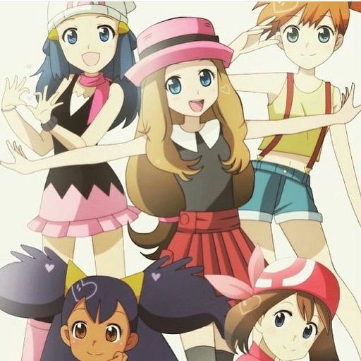 The girls from pokemon | Pokémon Amino